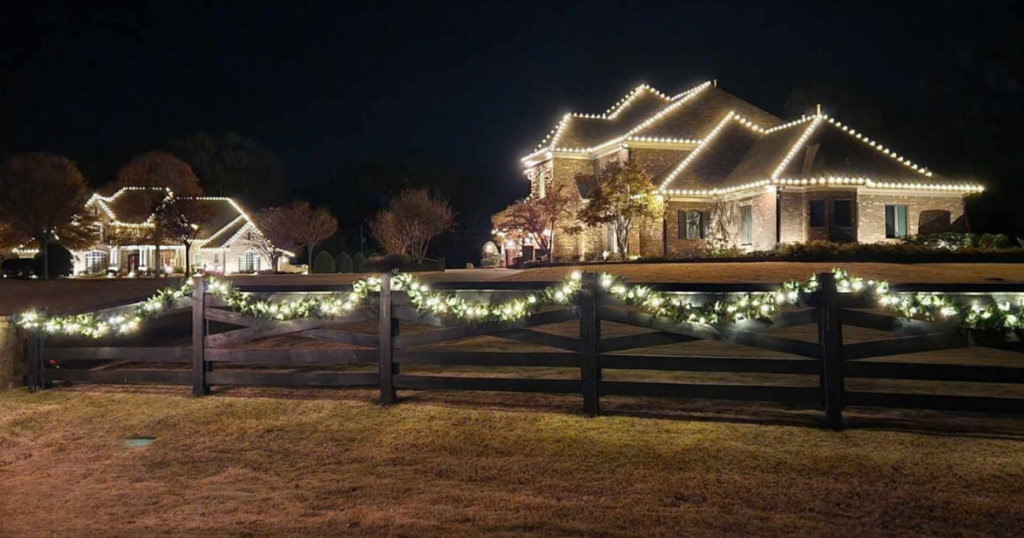 Holiday Light Installation | Roper Lawn & Landscape